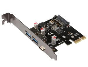 Aksesuar Pci-Exp Kart Usb 3.0 2 Port Type-C Usb3.1 1 Port