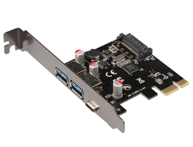 Aksesuar Pci-Exp Kart Usb 3.0 2 Port Type-C Usb3.1 1 Port