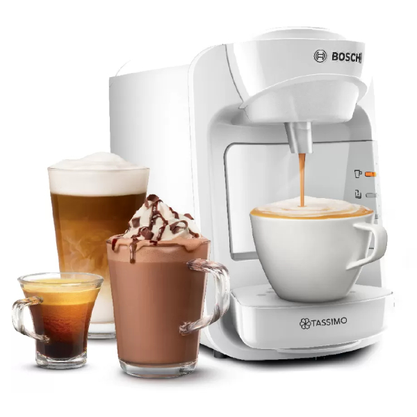 Bosch Tas3104 Tassimo Suny Capsule Coffee Machine, White - Kktc Online Alışveriş