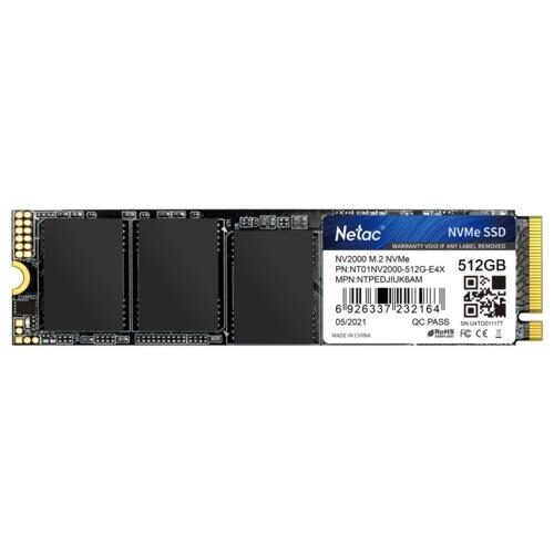 SSD NETAC NV2000 512GB m.2 NVMe NT01NV2000-512-E4X 2500-1950MB/s