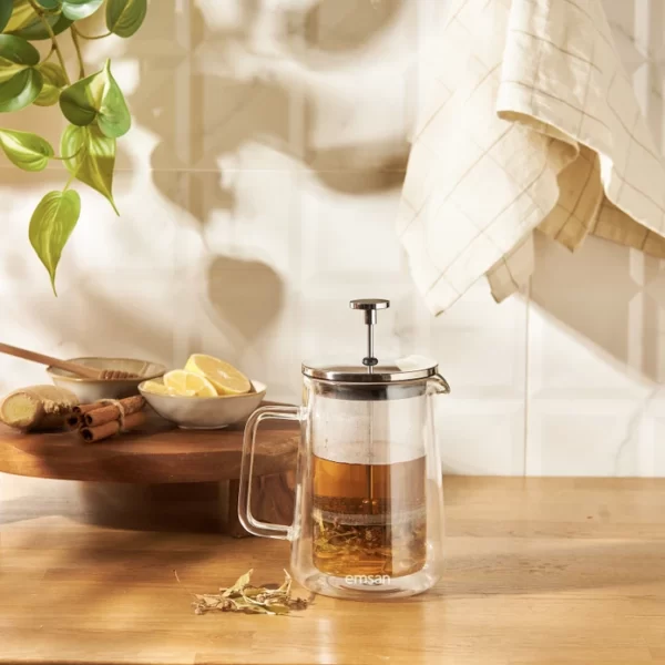Double Glass French Press 600 Ml