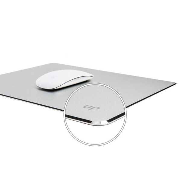 Hyvarwey Ap S Small Size 4 5Mm Aluminum Alloy Gaming Mouse Pad With Non Slip Rubber