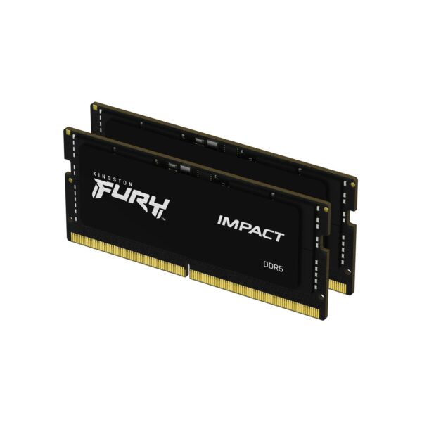 Kingston Fury Impact 64Gb Ddr5 5600Mhz Cl40 Notebook Performans Ram Kit 2X32Gb Kf556S40Ibk2 64 S10 P5 5000X5000 I6447 1