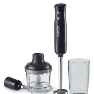 Ariete Breakfast El Blenderi 3in1 Çırpma teli & Doğrayıcı aparatlı (Koyu Gri)