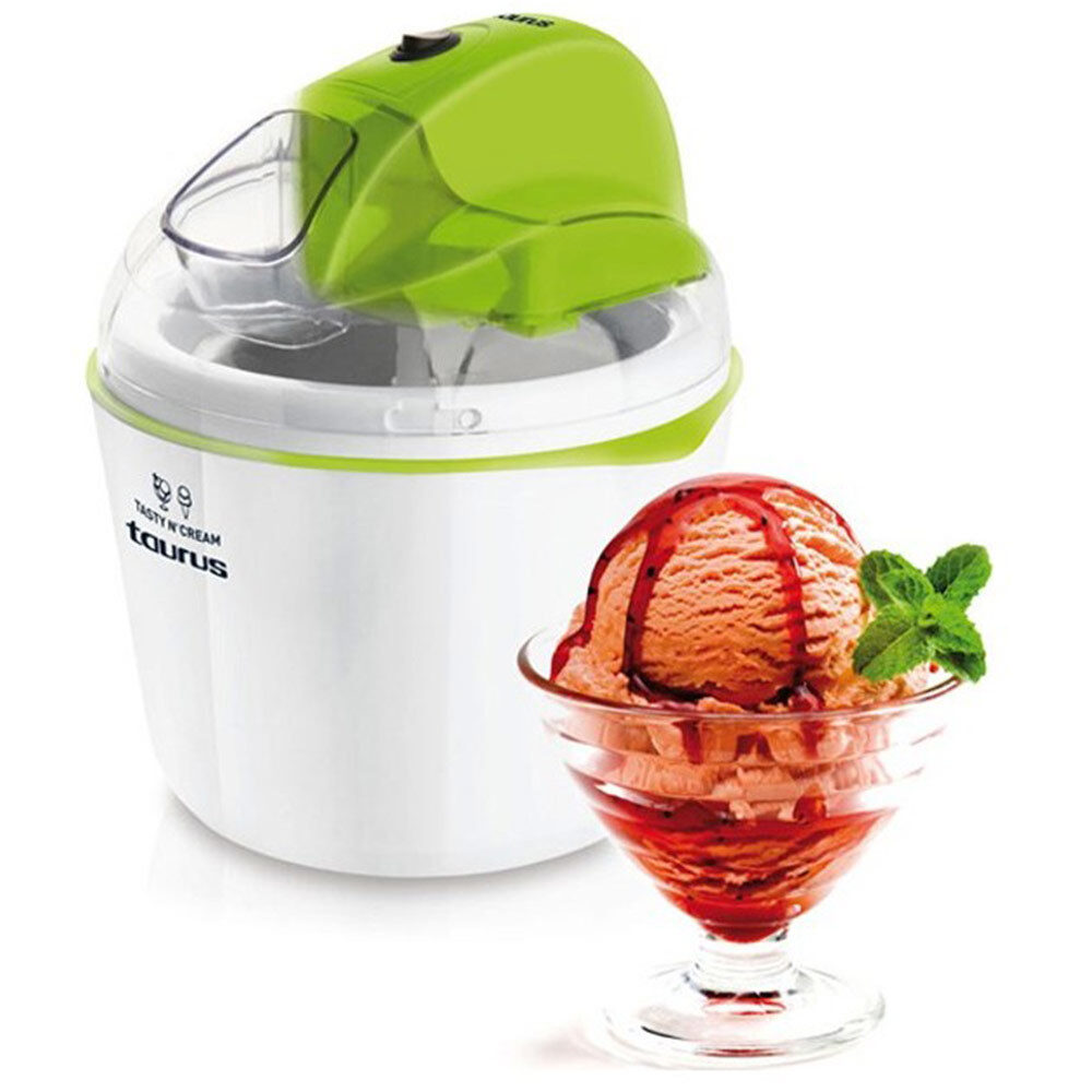 Dondurma Makinesi TAURUS Tasty N' Cream beyaz/yeşil - KKTC Bi Sipariş