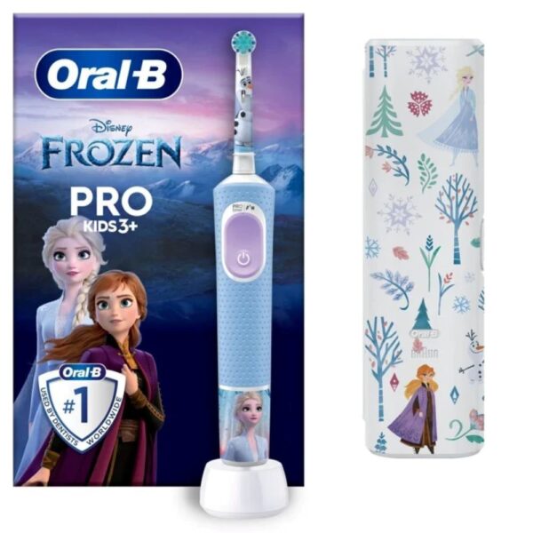 Elektrikli Diş Fırçası Braun Oral B Vitality Pro Kids3+ Disney Frozen - Kktc Bi Sipariş