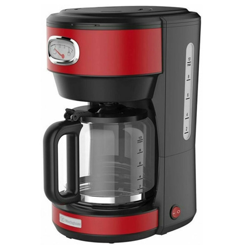 Filtre kahve makinesi WESTINGHOUSE Retro Serisi WKCMR62RD kırmızı - KKTC Bi Sipariş