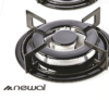 HOB 978/2 Newal Ankastre Siyah Ocak 90cm - Görsel 3