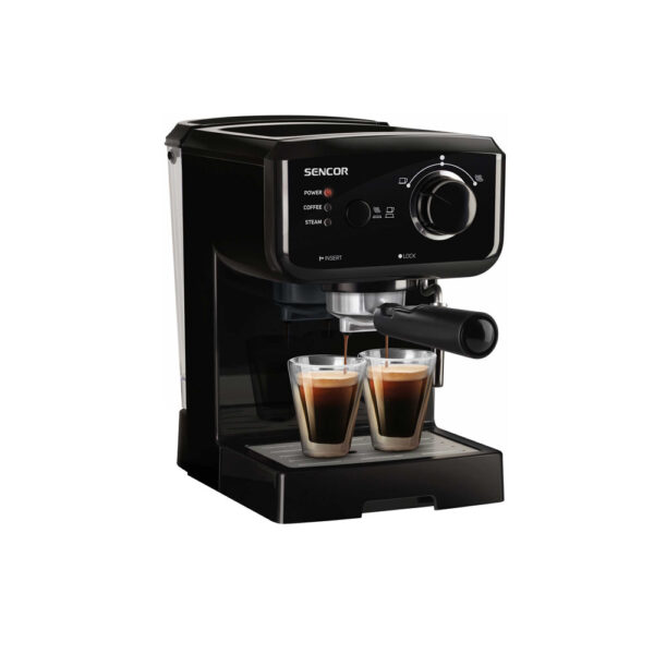 Kahve Makinesi Espresso Cappuccino Sencor Ses 1710Bk Siyah - Kktc Bi Sipariş
