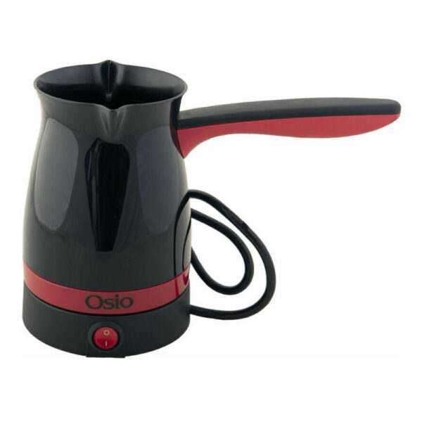Kıbrıs Kahvesi Için Elektrikli Demlik Osio Ocp 2502Br Siyah/Kırmızı - Kktc Bi Sipariş