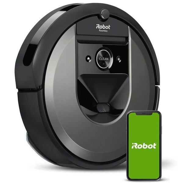 Robotik Elektrikli Süpürge Irobot Roomba I8 Combo I817840 Siyah/Gümüş - Kktc Bi Sipariş