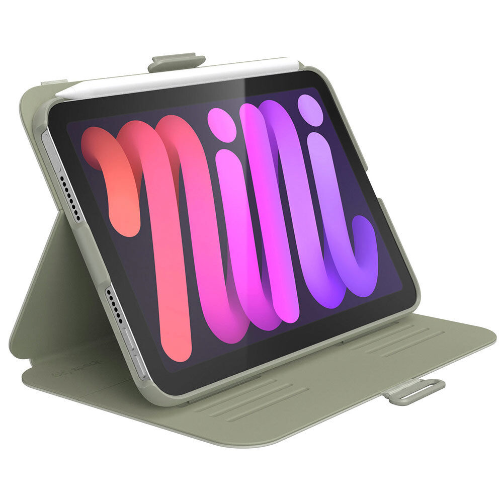 Tablet iPad Mini 6th Gen (2021) SPECK Balance Folio 142573 9497 yeşil kılıf - KKTC Bi Sipariş