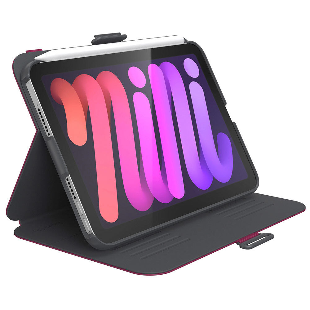 Tablet iPad Mini 6th Gen (2021) SPECK Balance Folio 142573 9583 kırmızı/gri - KKTC Bi Sipariş