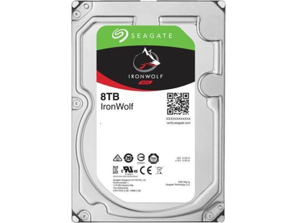 Hdd Seagate 3.5 8Tb St8000Vn004 Ironwolf 256Mb 7200Rpm