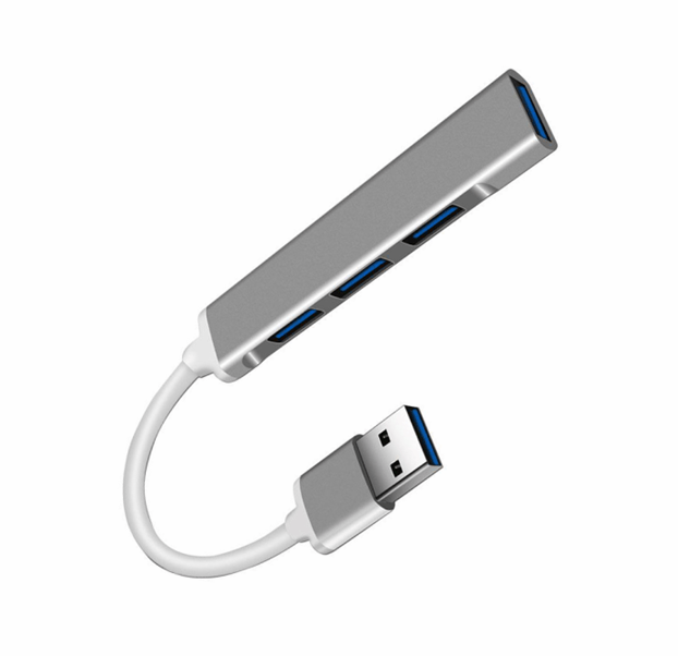 Usb Çoklayici Ultra Slim Usb 3.0 Hub Coklayici Metal 4 Port