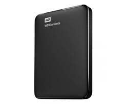 EXTERNAL HDD WD 2.5" 4TB ELEMENTS WDBU6Y0040BBK-WESN USB 3.0