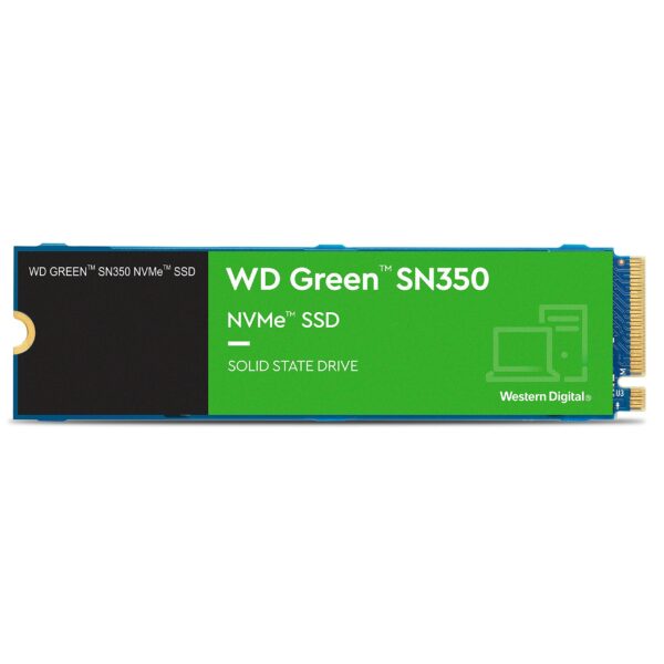 Ssd Wd Green 500Gb Sn350 M.2 Nvme Wds500G2G0C 2400/1500Mbps