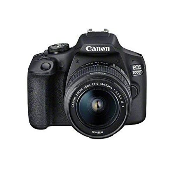CANON EOS 2000D Lensli DSLR Fotoğraf Makinesi IS 18 55mm - KKTC Bi Sipariş