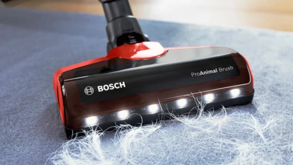 Bosch Bcs711Pet  18V Pro Animal Kırmızı Şarjlı Dikey Süpürge - Görsel 5