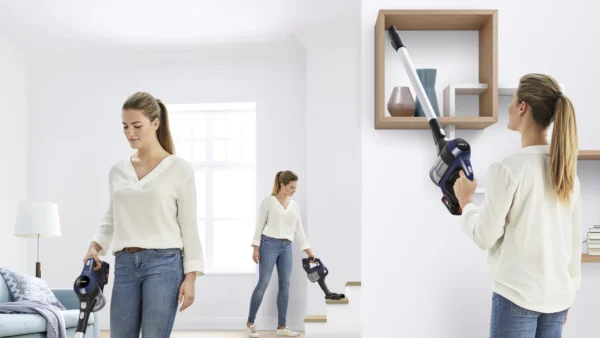 Bosch Unlimited Series 6 Şarjlı 18V Elektrikli Süpürge Mavi - Görsel 4