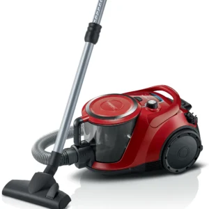 BOSCH BGS412234A Serisi 6 Torbasız Elektrikli Süpürge 2200watt Kırmızı Renk 3lt Torbasız HEPA Filtre
