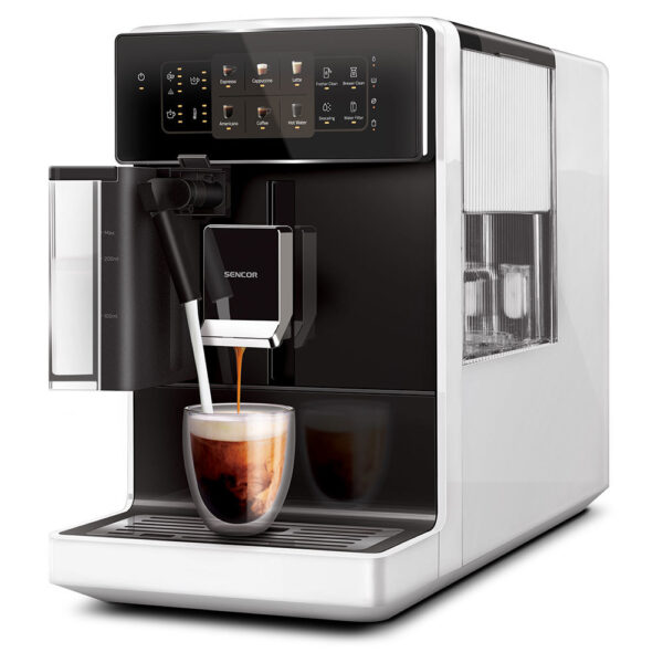 Kahve Makinesi Espresso Sencor Ses 9301Wh Beyaz - Kktc Bi Sipariş