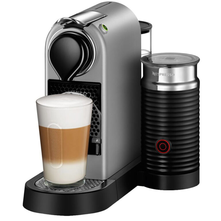 Kapsüllü Kahve Makinesi NESPRESSO C123 Citiz & Milk gümüş - KKTC Bi Sipariş