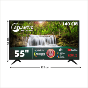 MBTV554K Atlantic 55" Smart LED TV