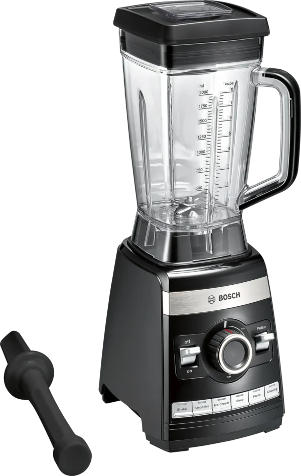 Bosch Yüksek Hızlı Blender Vitaboost 1600 W Siyah