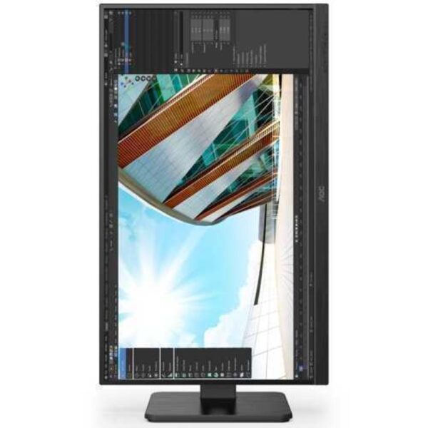 Monitor Aoc 23.8 24P2C Ips Monitor Type C Kvm 4Ms Siyah Pivot 1 - Kktc