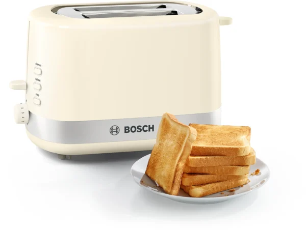 Bosch Tat7407 Tost Makinesi 2 Dilim Bej 800W Bi Sipariş Kktc