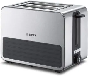 BOSCH TAT7S25 2 tostluk ve 1050W gücünde Gri tost makinesi