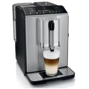BOSCH TIS30321RW Tam otomatik kahve makinesi VeroCup 300, 15bar, 1.4L, 1300W, Gümüş