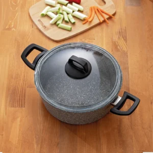 Titanium Granit Derin Tencere 16 cm