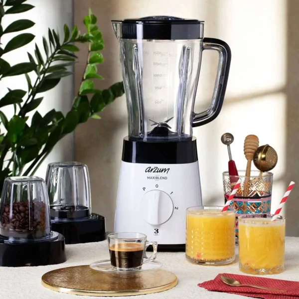 Arzum Maxiblend  Jug Blender - Beyaz - Görsel 4