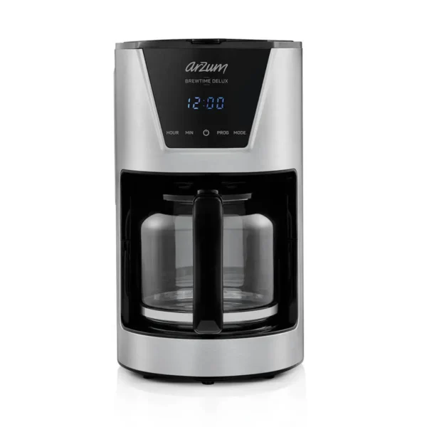 Arzum Brewtime Delux Filtre Kahve Makinesi - Inox - Görsel 1