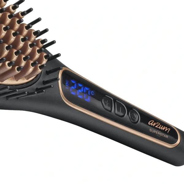 Ar5036 Superstar Hair Straightening Brush Black Arzum Standart Urunler Arzum Ar5036 1008 16 B Kktc - Online Alışveriş Bi Sipariş