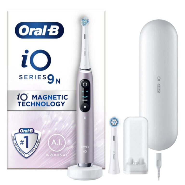 Elektrikli Diş Fırçası BRAUN Oral B iO9 Serisi 9 Manyetik gül - KKTC Bi Sipariş