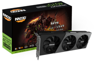 Ekran Karti Inno3D Rtx4070Ti Super X3 Oc16Gb 256Bit Gddr6X