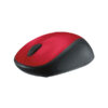 LOGITECH M235 Kablosuz Fare, Kırmızı - Görsel 3