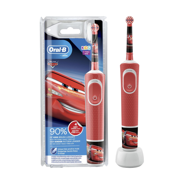 BRAUN Oral-B Vitality Kids Cars Çocuk Elektrikli Diş Fırçası - KKTC Bi Sipariş - Ev Elektroniği>Kişisel Bakım>Elektrikli Diş Fırçaları