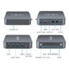 MINIX J51-C8 MAX Masaüstü Mini PC - Görsel 4