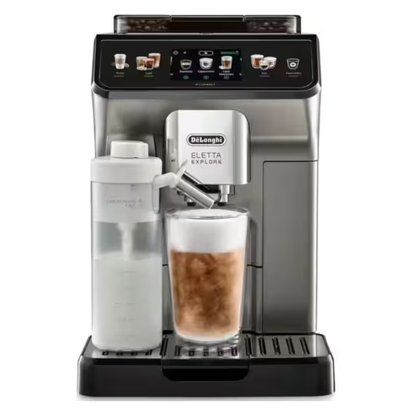 DELONGHI ECAM450.86.T Eletta Explore Tam Otomatik Kahve Makinesi - KKTC Bi Sipariş - Ev Elektroniği>Küçük Ev Aletleri>Kahve Makinesi>Espresso Kahve Makinesi