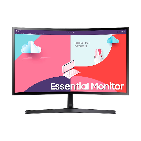Samsung Ls27C366Eauxen S36C Essential Kavisli Pc Monitörü 27&Quot;