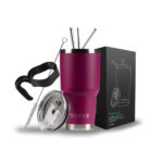 DOZZE Roamer Tumbler Seyahat Termosu, 880 ml, Erik Pembesi