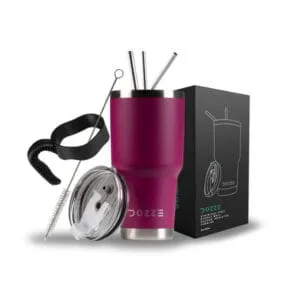 DOZZE Roamer Tumbler Seyahat Termosu, 880 ml, Erik Pembesi