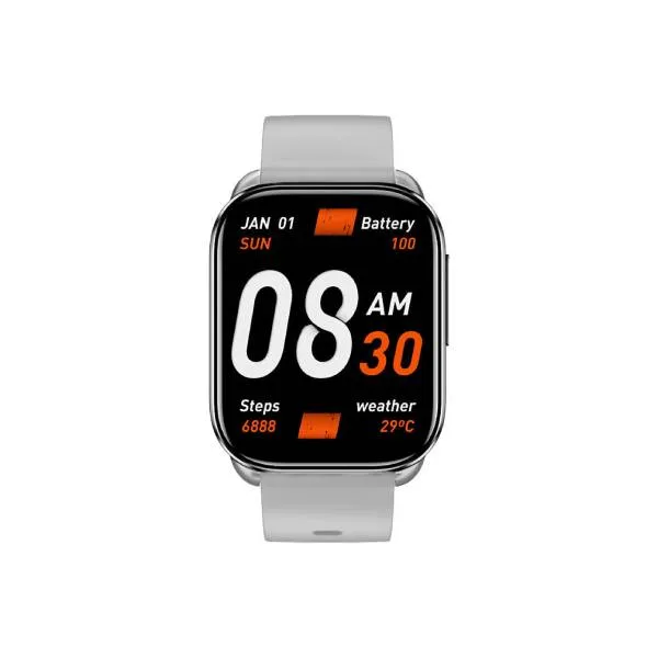 QCY GS S6 Akıllı Saat, Gri