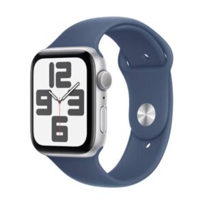 Apple Watch SE GPS 40mm Gümüş Alüminyum Kasa ve Kot Spor Kordon - S/M - KKTC Bi Sipariş - Teknoloji>Akıllı Saat ve Aksesuarları>Akıllı Saat