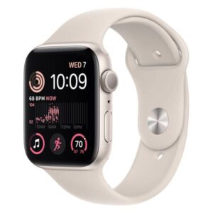 APPLE Smartwatch SE GPS 44mm Starlight Alüminyum Kasa ve Starlight Spor Kordon - Orta/Büyük - KKTC Bi Sipariş - Teknoloji>Akıllı Saat ve Aksesuarları>Akıllı Saat