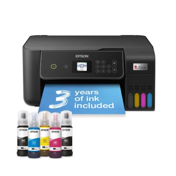 EPSON EcoTank L3280 Çok Fonksiyonlu Wi-Fi Mürekkep Tanklı A4 Yazıcı, 3 Yıla Kadar Mürekkep Dahil, Siyah